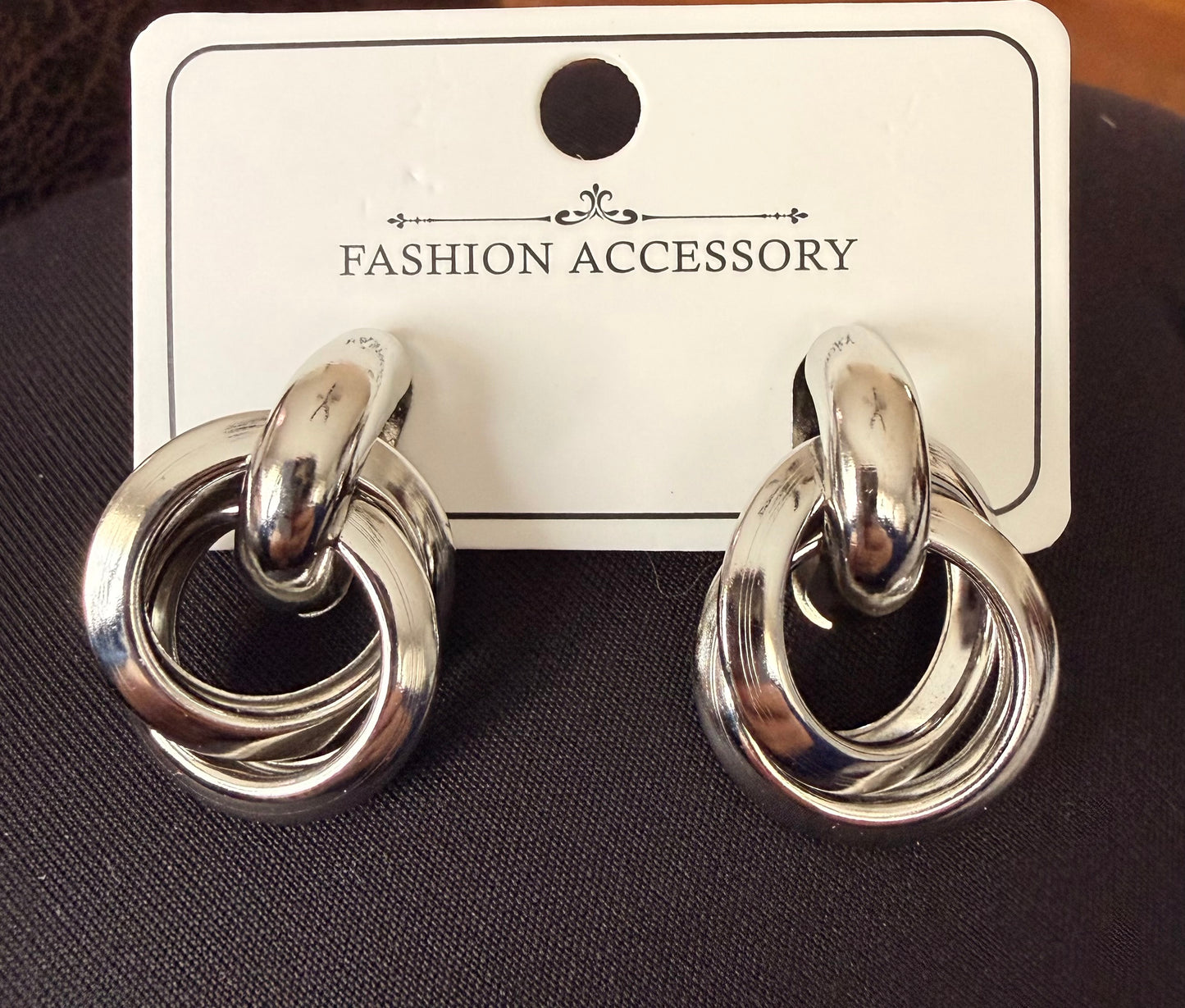 Circle Drop Studs