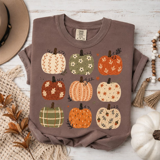 Boho Pumpkin Tee