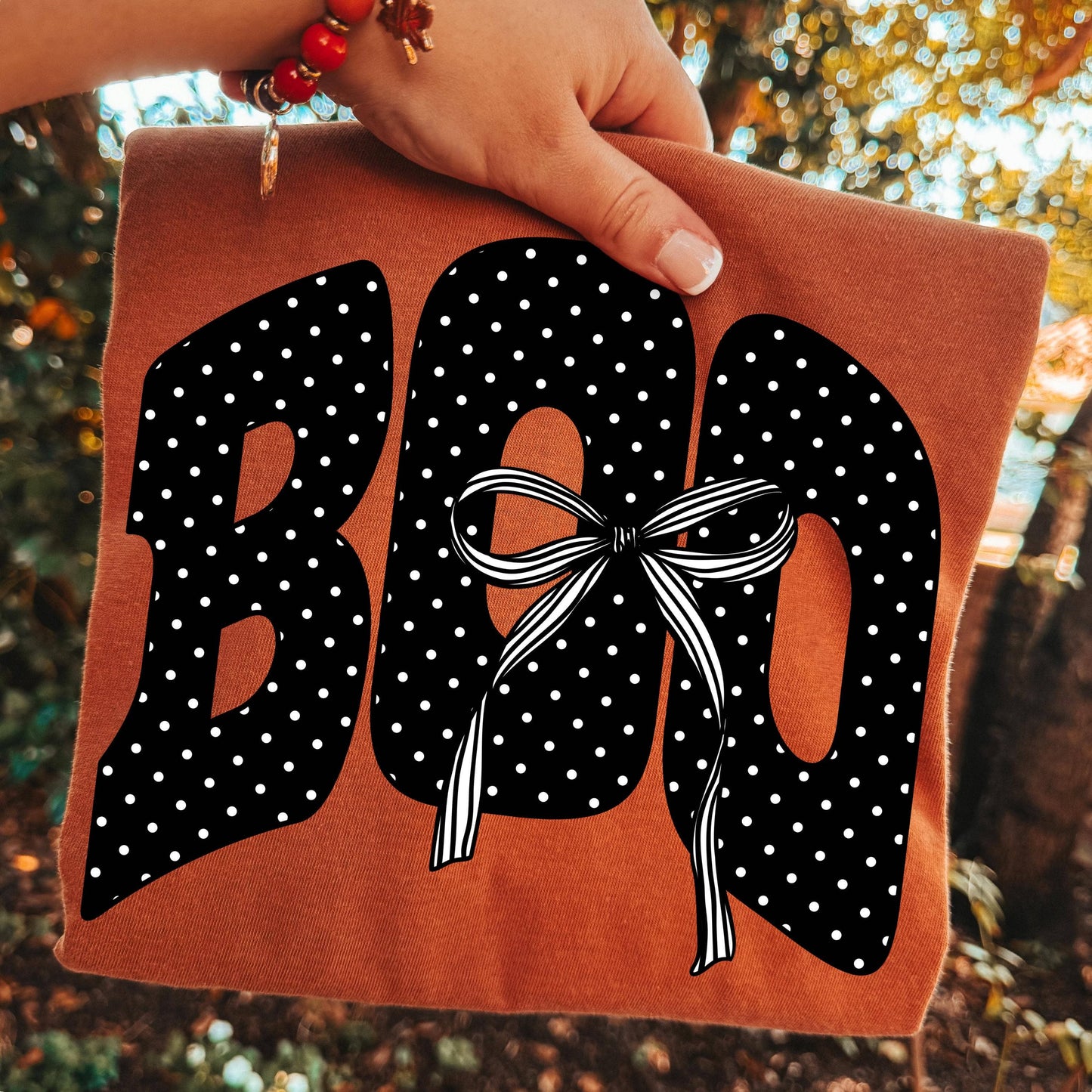 Boo Bow Tee