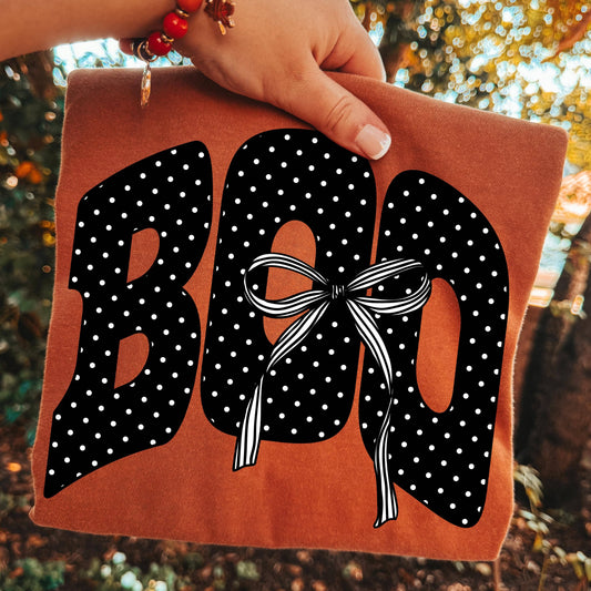 Boo Bow Tee